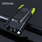 4000mAh Induction Bicycle Front Light