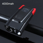 4000mAh Induction Bicycle Front Light