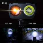 4000mAh Induction Bicycle Front Light